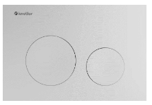 BIS102WY Кнопка для инсталляции KNOTLOR белый матовый
