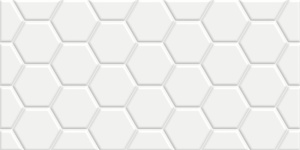 Эдельвейс Гексагон белый / Edelweiss Hexagon White WT36EDW15 Плитка наст. 300*600*9(10шт в уп/57,6м)